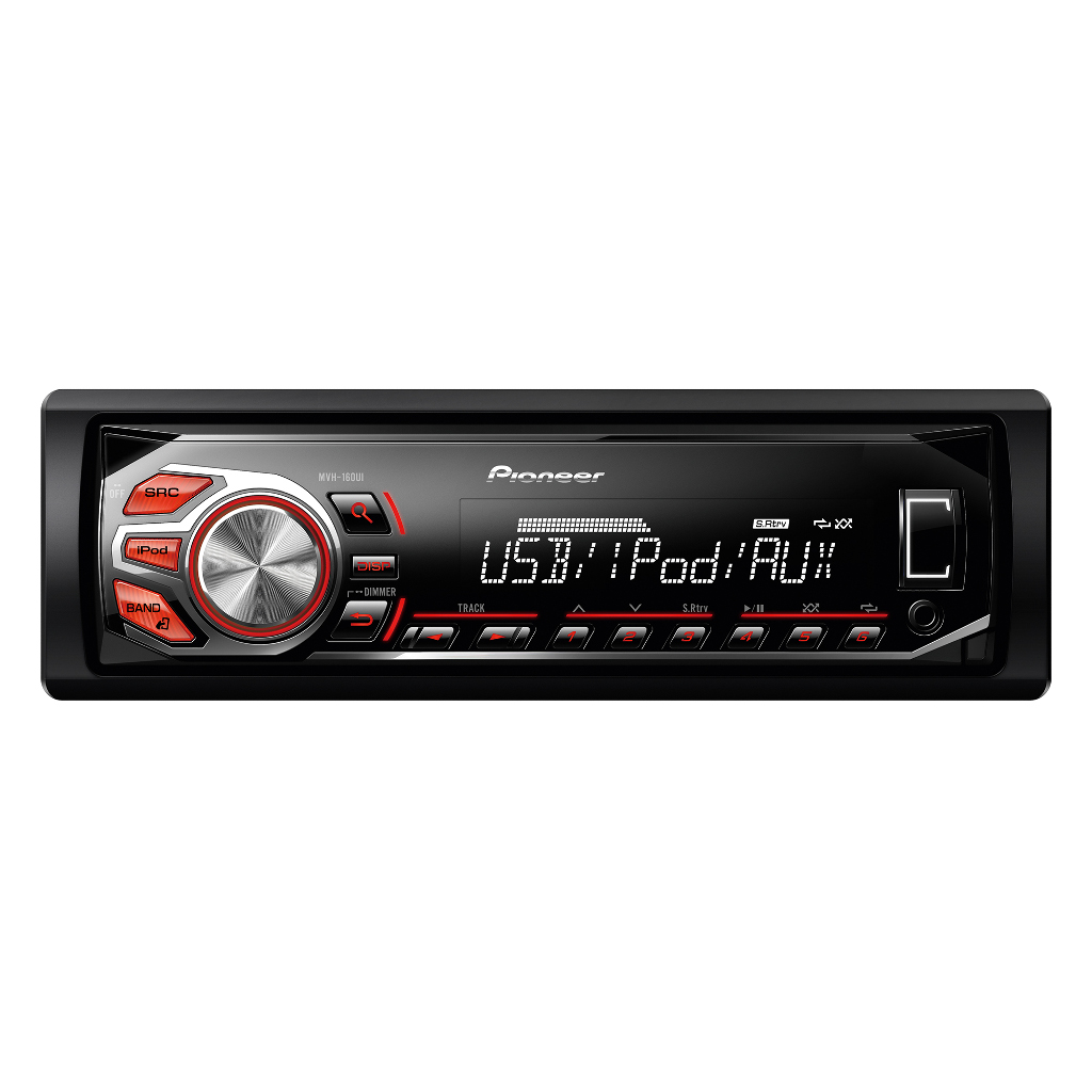 картинка Автомагнитола PIONEER MVH-160UI купить в магазине CAROBASS