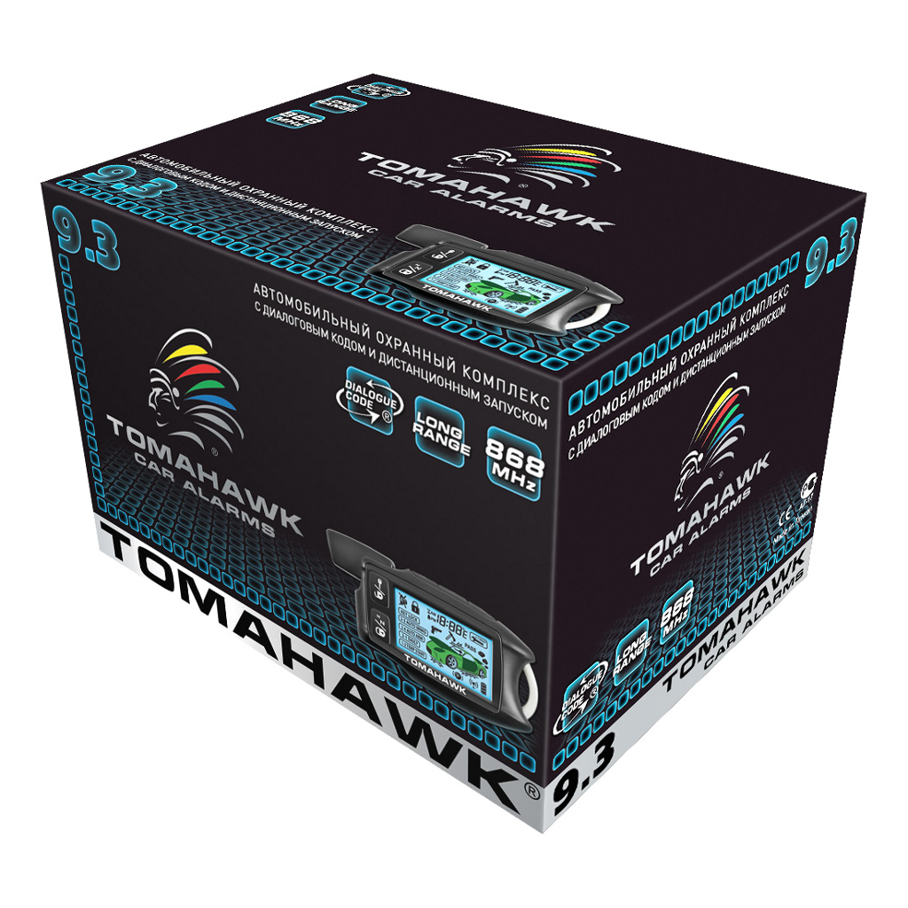 картинка Автосигнализация с автозапуском Tomahawk 9.3 Dialog купить в магазине CAROBASS