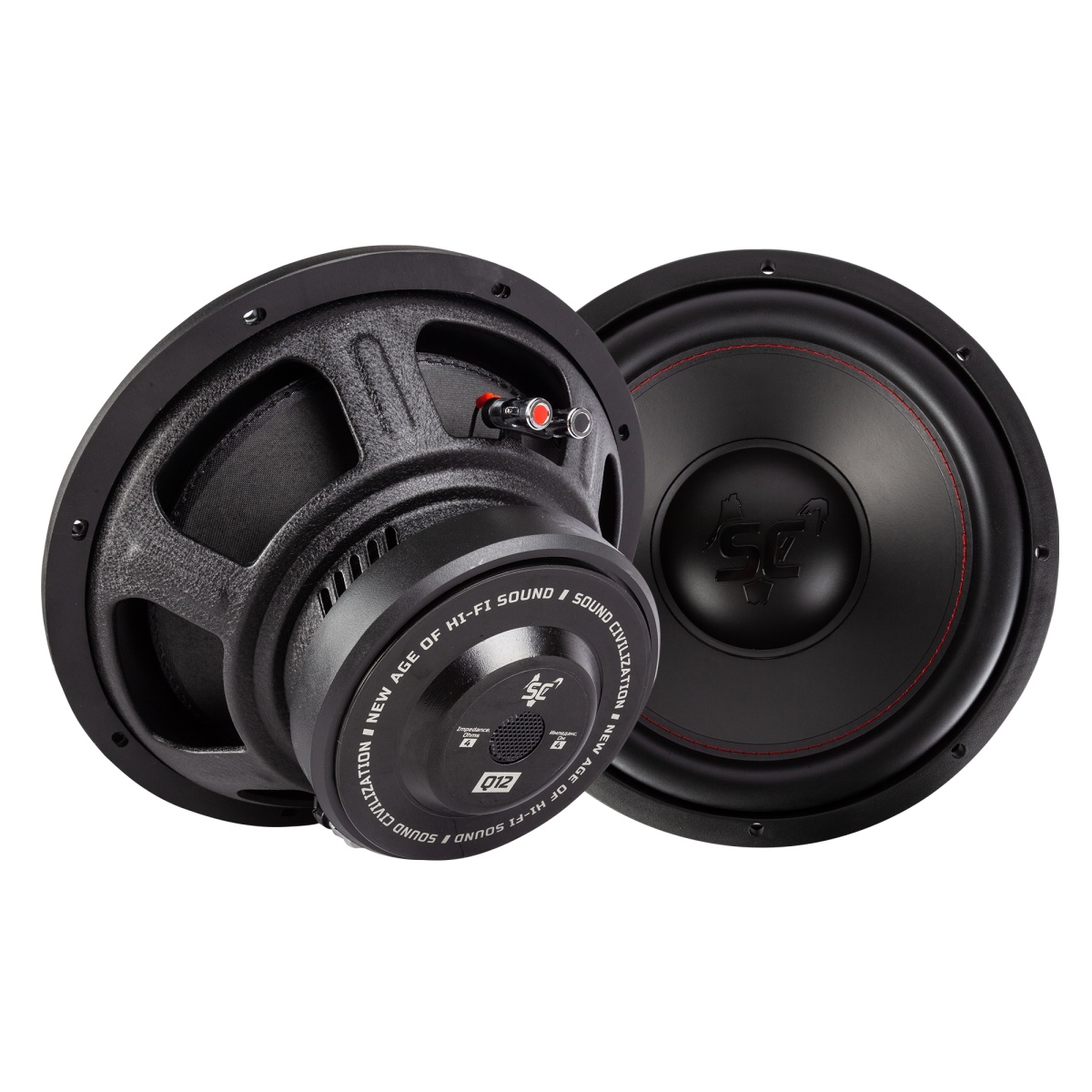 картинка Сабвуфер 12" KICX Sound Civilization Q 12 купить в магазине CAROBASS