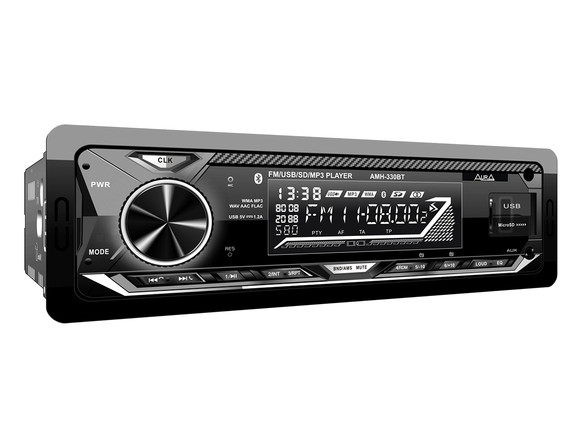 картинка Автомагнитола AURA AMH-330BT купить в магазине CAROBASS