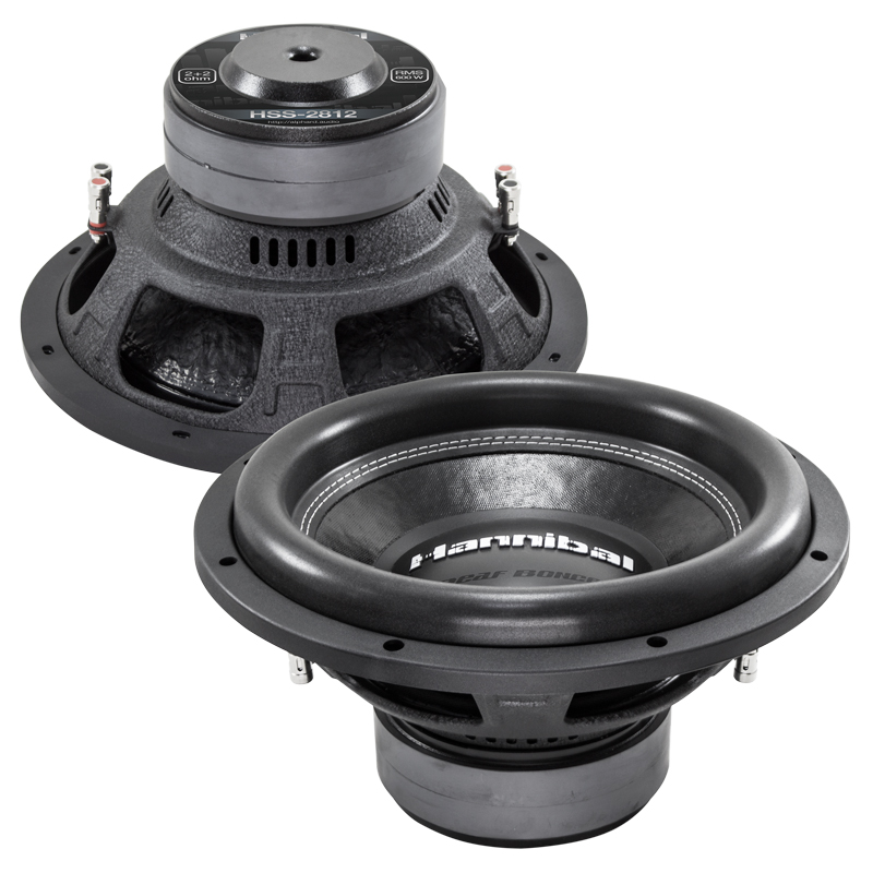 картинка Сабвуфер 12″ Deaf Bonce (ALPHARD) Hannibal HSS-2812 D2 купить в магазине CAROBASS