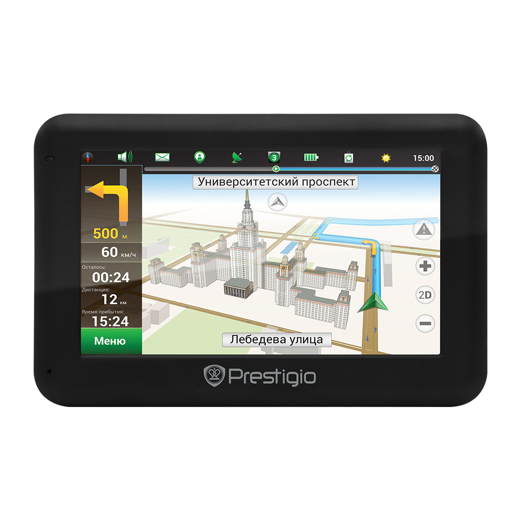 картинка GPS-навигатор PRESTIGIO GeoVision 5050 Navitel купить в магазине CAROBASS