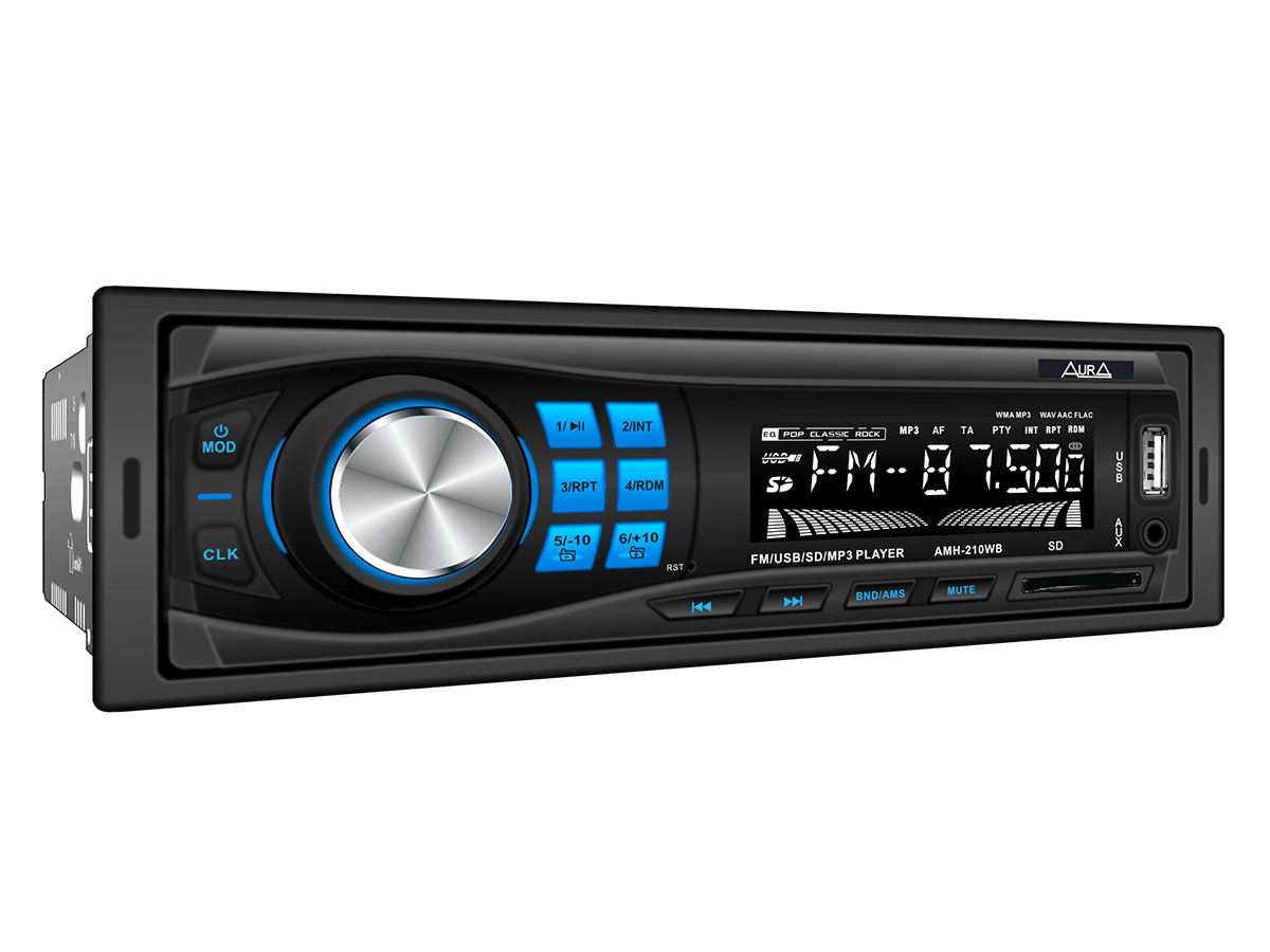 картинка Автомагнитола AURA AMH-215BT купить в магазине CAROBASS