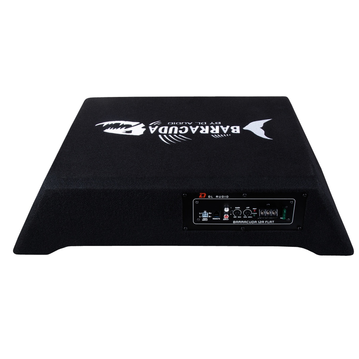 картинка Сабвуфер корпусной активный DL AUDIO Barracuda 12A Flat купить в магазине CAROBASS