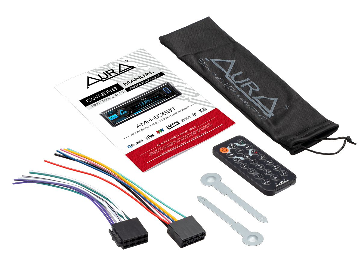 картинка Автомагнитола AURA AMH-605BT купить в магазине CAROBASS