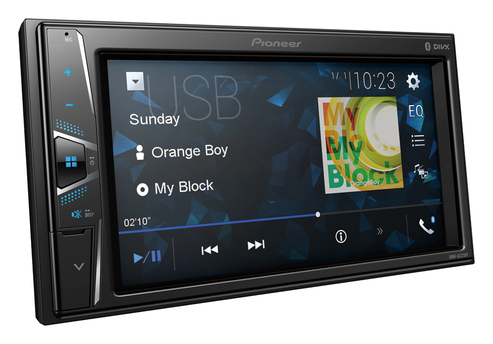 картинка Автомагнитола PIONEER DMH-G221BT купить в магазине CAROBASS