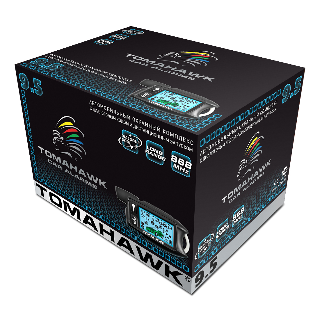 картинка Автосигнализация с автозапуском Tomahawk 9.5 Dialog купить в магазине CAROBASS