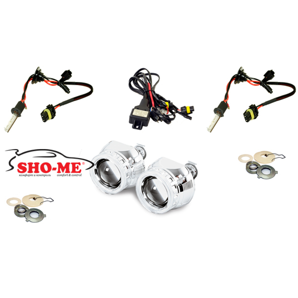 картинка Линзы би-ксеноновые Sho-Me KIT-230 купить в магазине CAROBASS