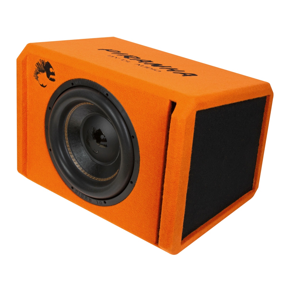 картинка Сабвуфер корпусной активный DL AUDIO Piranha 12A Orange V.2 купить в магазине CAROBASS