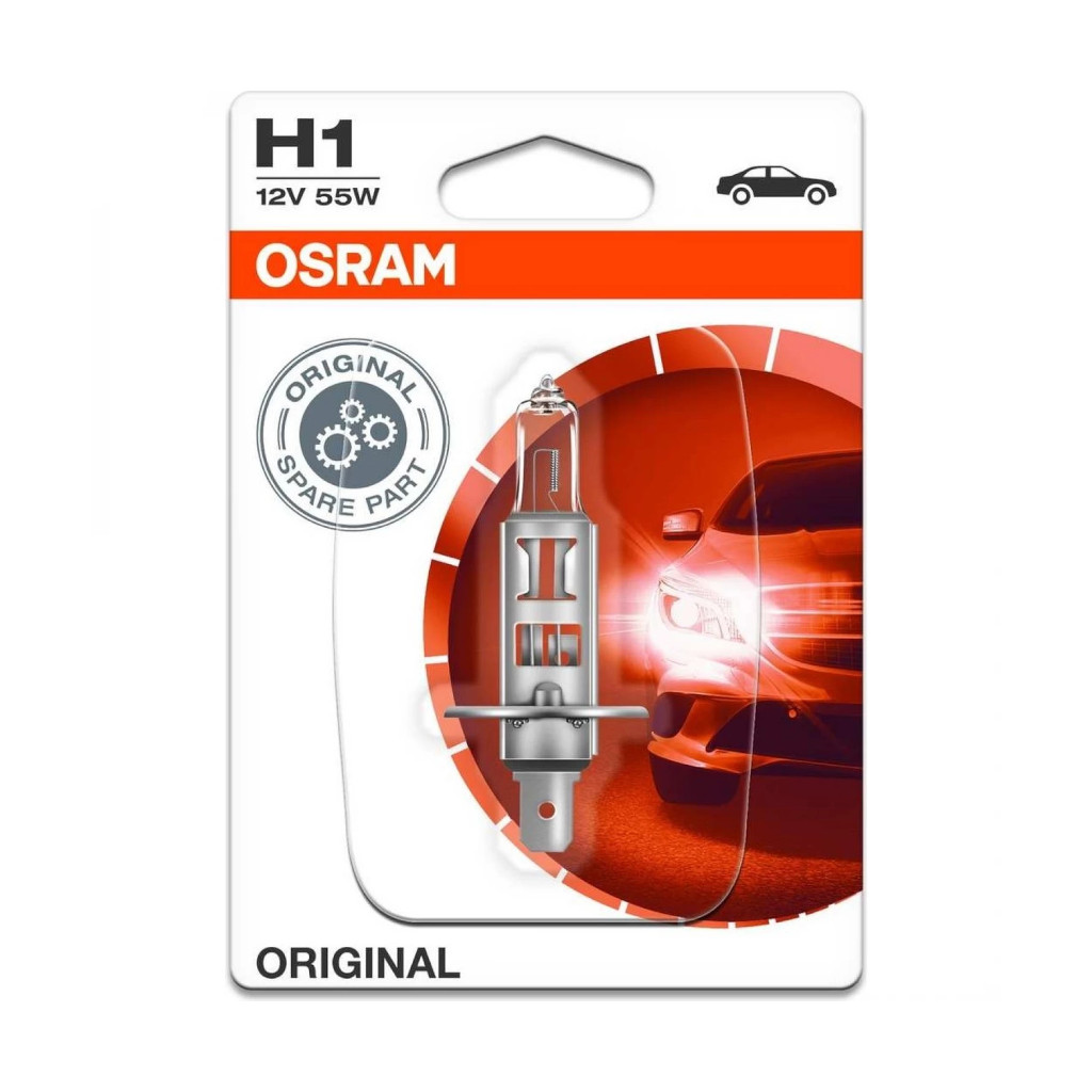 картинка Лампа H1 OSRAM ORIGINAL 64150-01B купить в магазине CAROBASS