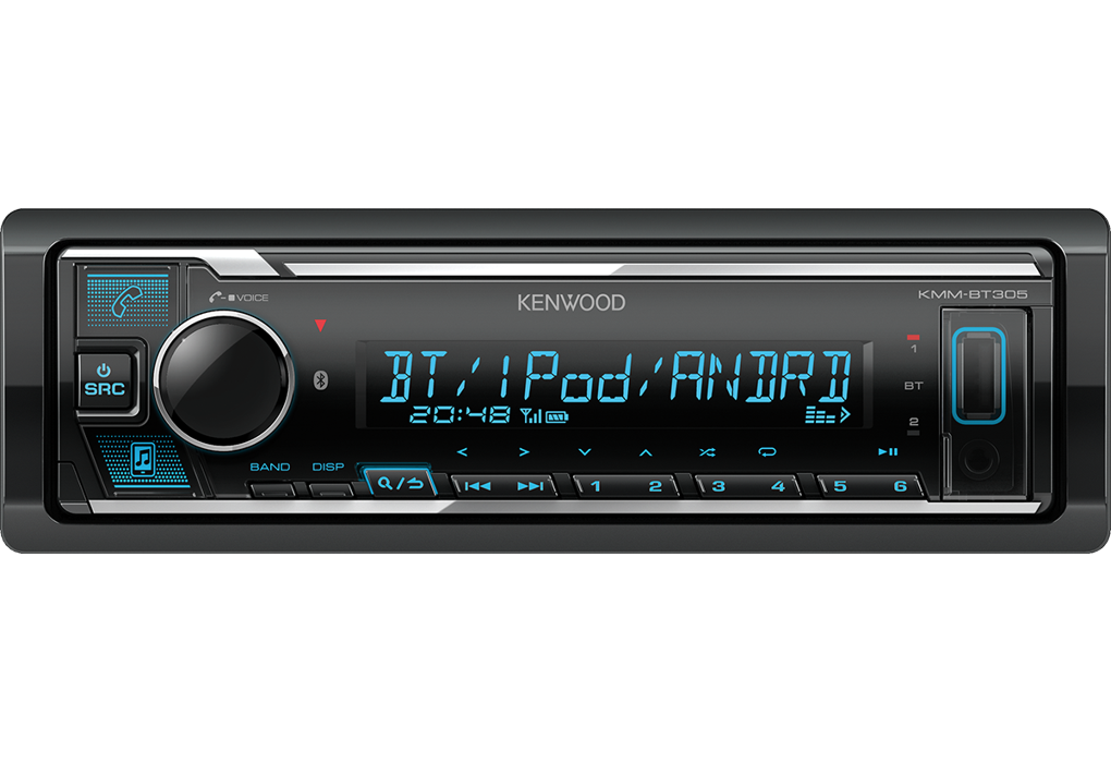 картинка Автомагнитола KENWOOD KMM-BT305 купить в магазине CAROBASS