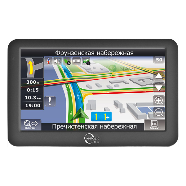 картинка GPS-навигатор TREELOGIC 5″ TL-5011BGF AV купить в магазине CAROBASS