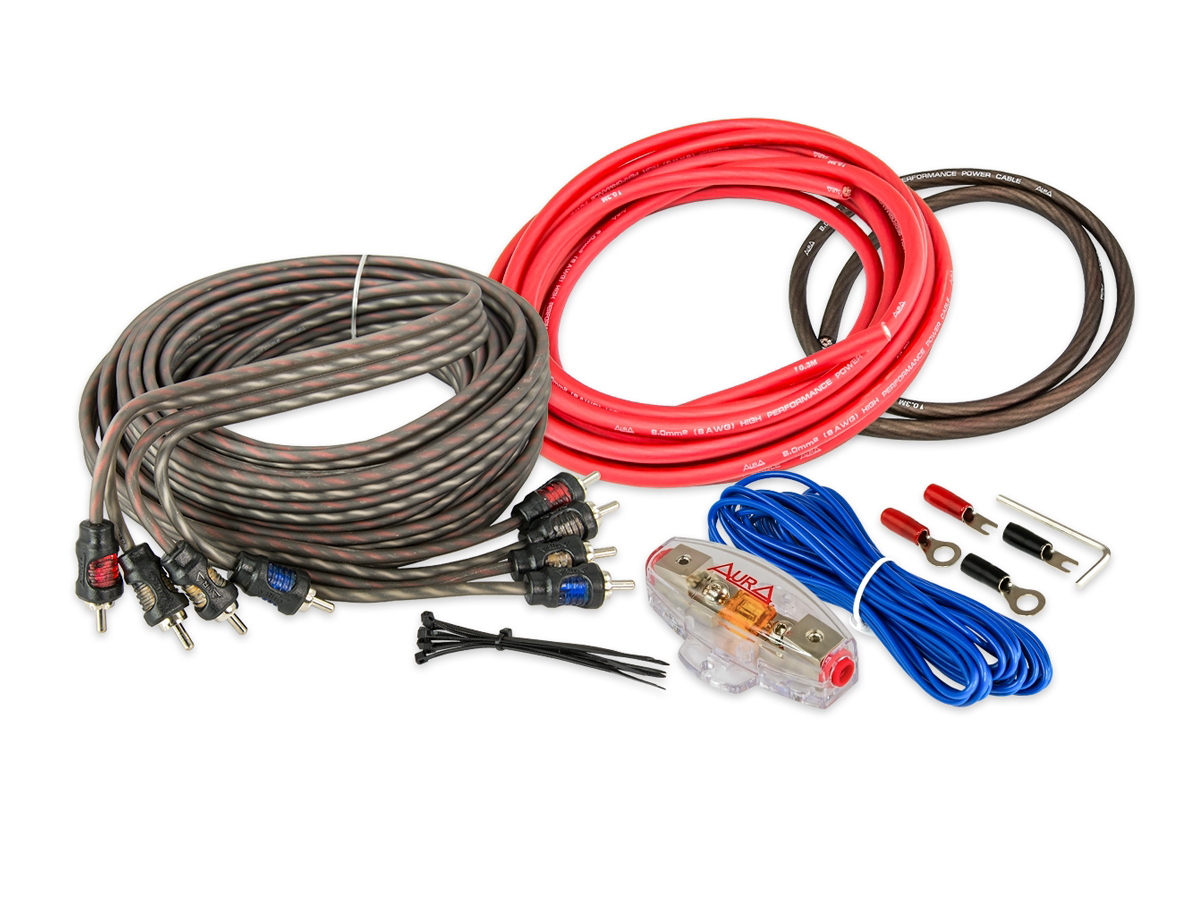 картинка Набор установочный AURA AMP-1408 купить в магазине CAROBASS