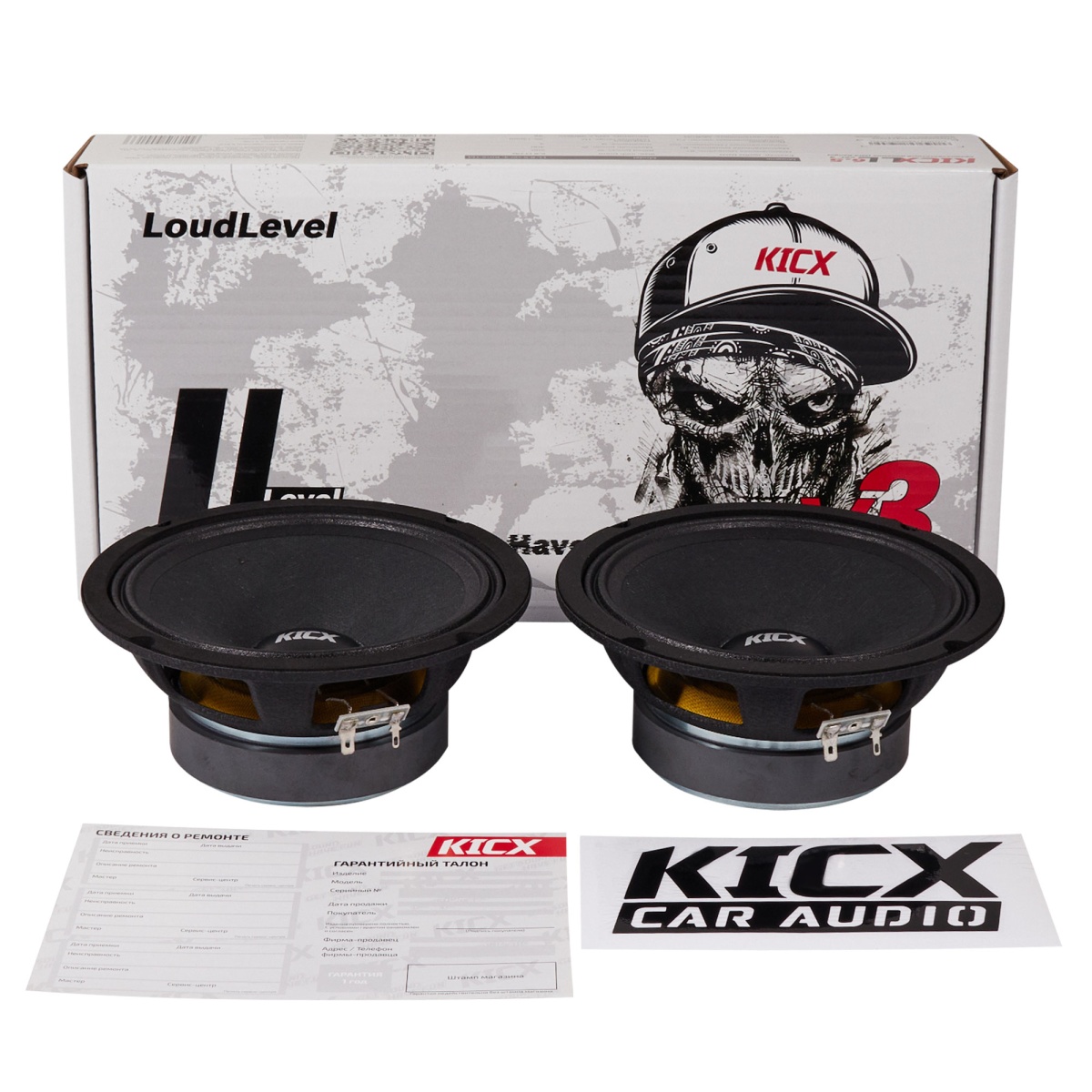 картинка AC 6.5" эстрадная KICX LL6.5 Ver.3 купить в магазине CAROBASS