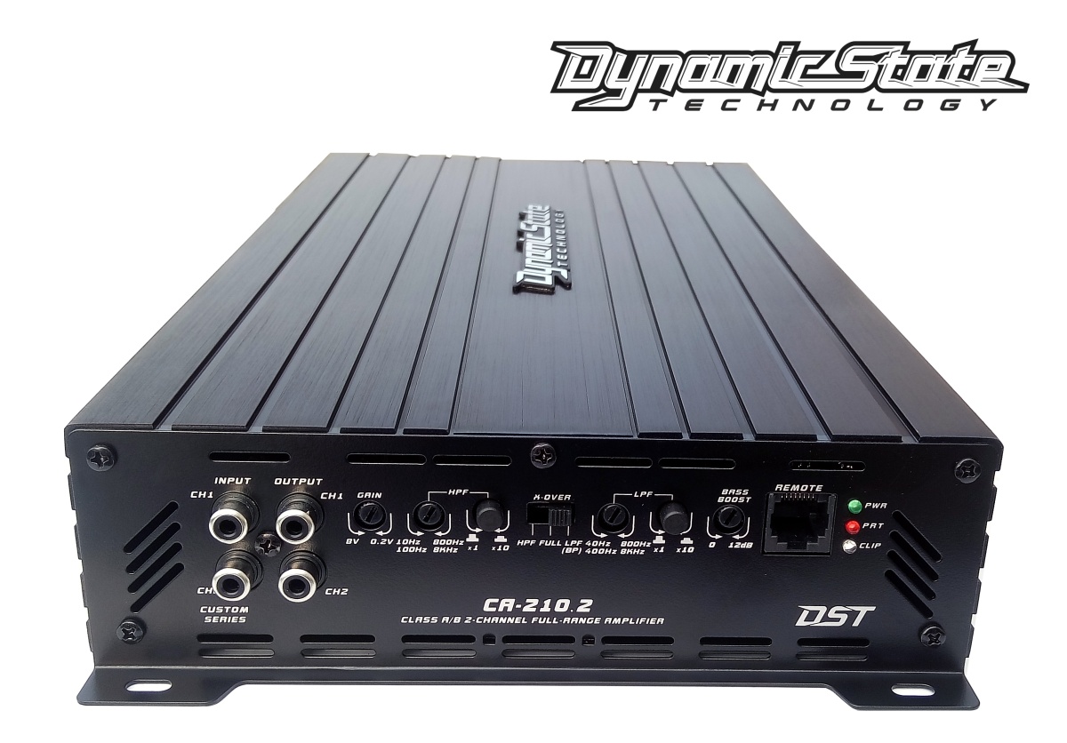 картинка Усилитель 2-х канальный Dynamic State CA-210.2 CUSTOM купить в магазине CAROBASS