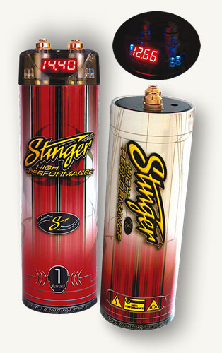 картинка Конденсатор STINGER SC201MB купить в магазине CAROBASS