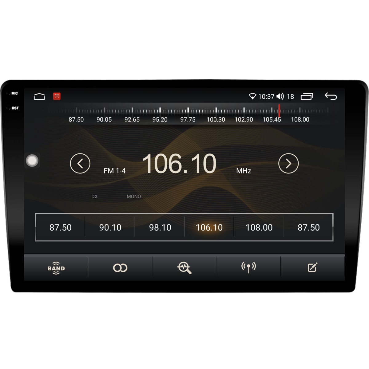 картинка ШГУ Toyota Hilux (2015+) D-audio HS_2K 4/64 10" купить в магазине CAROBASS