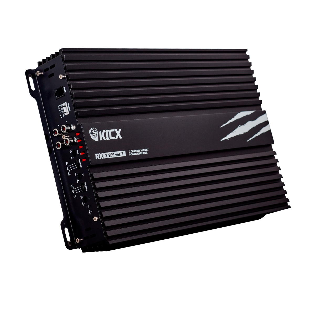 картинка Усилитель 2-х канальный KICX RX 2.200 ver.2 купить в магазине CAROBASS