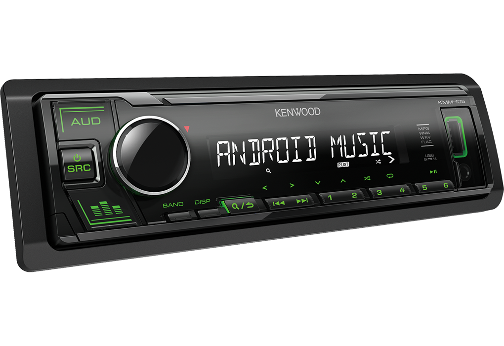 картинка Автомагнитола KENWOOD KMM-105GY купить в магазине CAROBASS