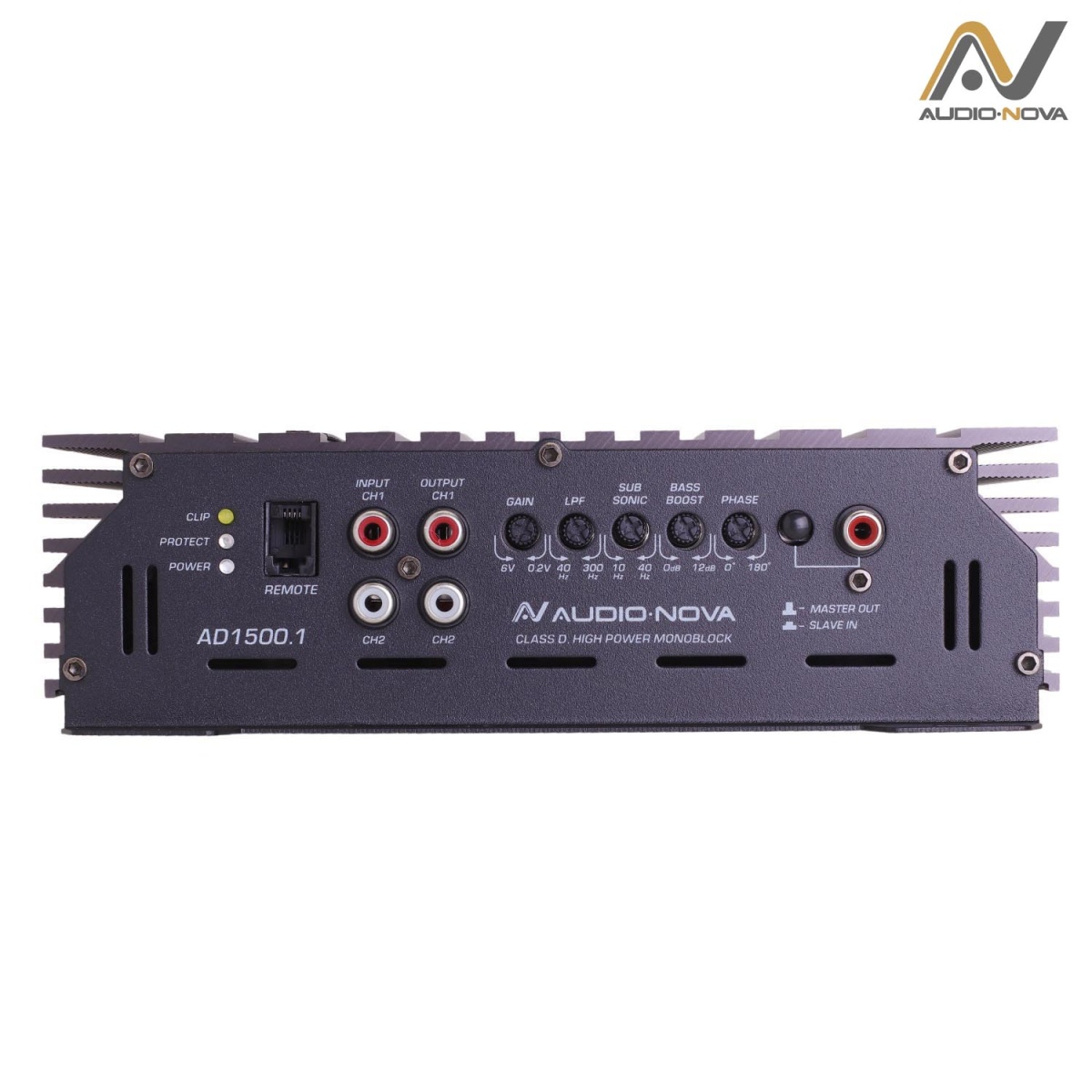 картинка Усилитель 1 канальный AUDIO NOVA AD1500.1 купить в магазине CAROBASS