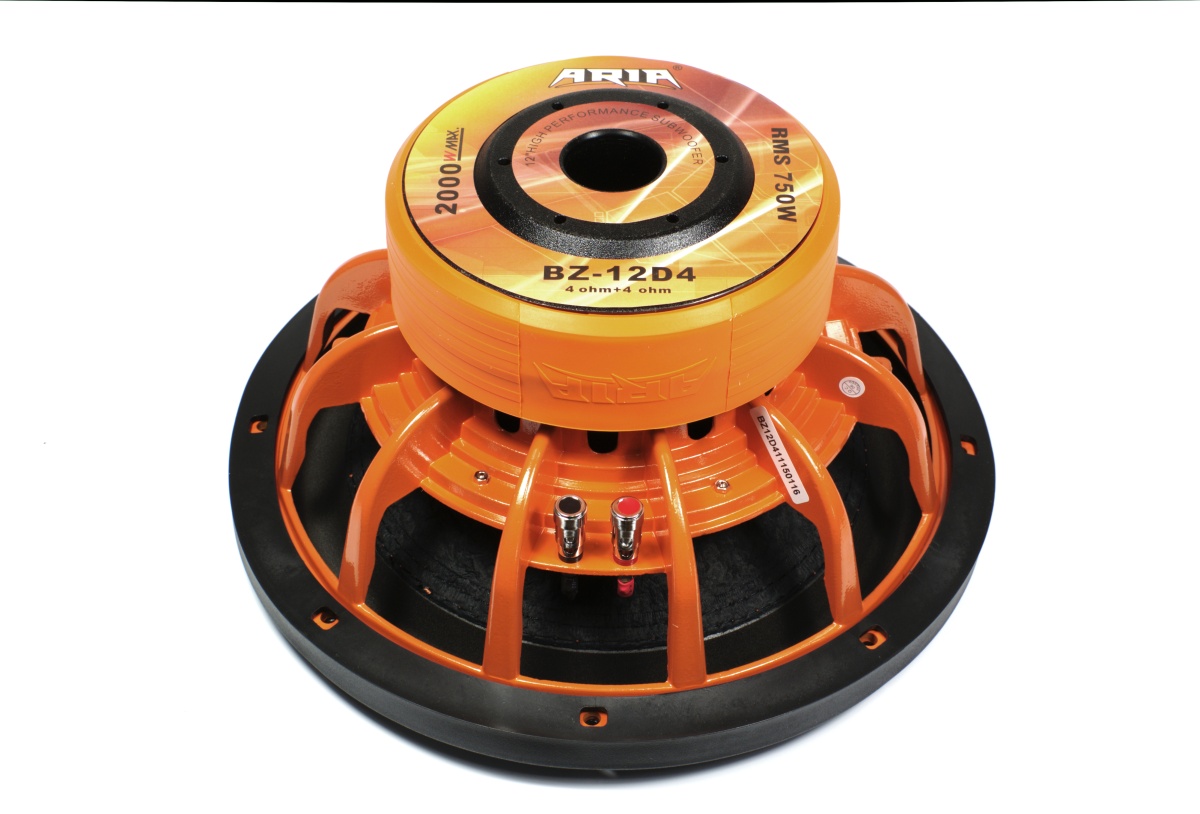 картинка Сабвуфер 12″ ARIA BZ-12D4 купить в магазине CAROBASS