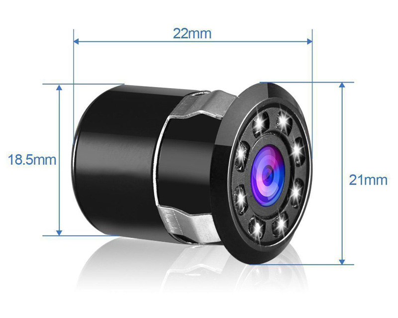 картинка Камера заднего вида Blackview UC-43 Black 8IR купить в магазине CAROBASS