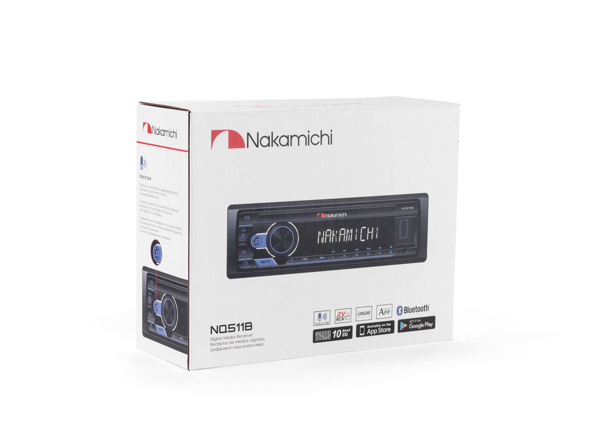 картинка Автомагнитола Nakamichi NQ511B купить в магазине CAROBASS