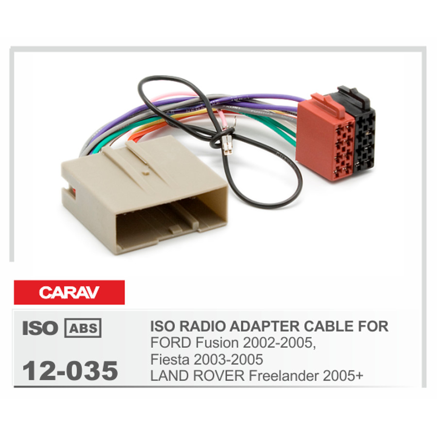 картинка ISO - переходник для а/м FORD 12-035 купить в магазине CAROBASS