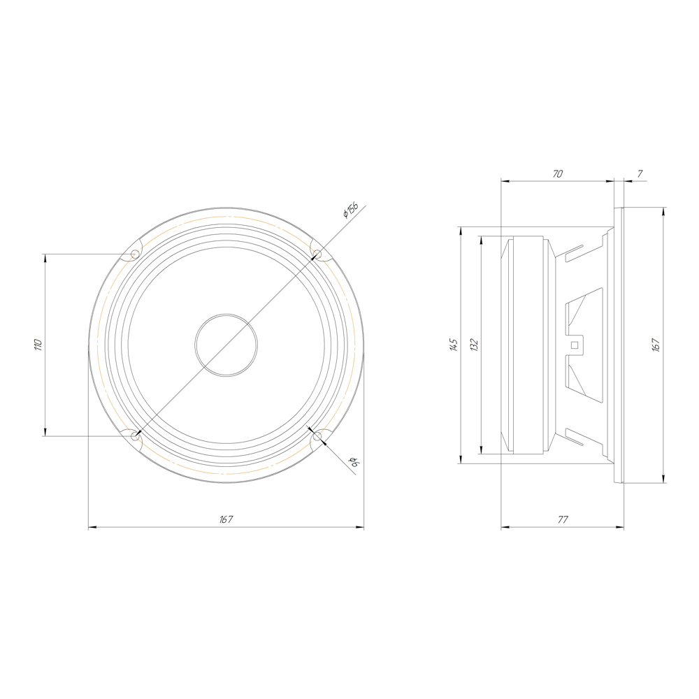 картинка AC 6.5" эстрадная ORIS LS-6515 купить в магазине CAROBASS
