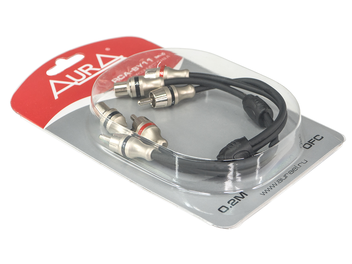 картинка Y-коннектор AURA RCA-BY11 MkII купить в магазине CAROBASS
