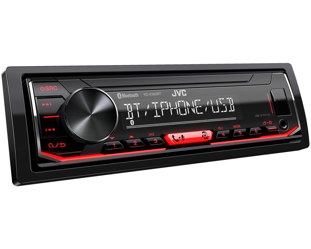 картинка Автомагнитола JVC KD-X362BT купить в магазине CAROBASS