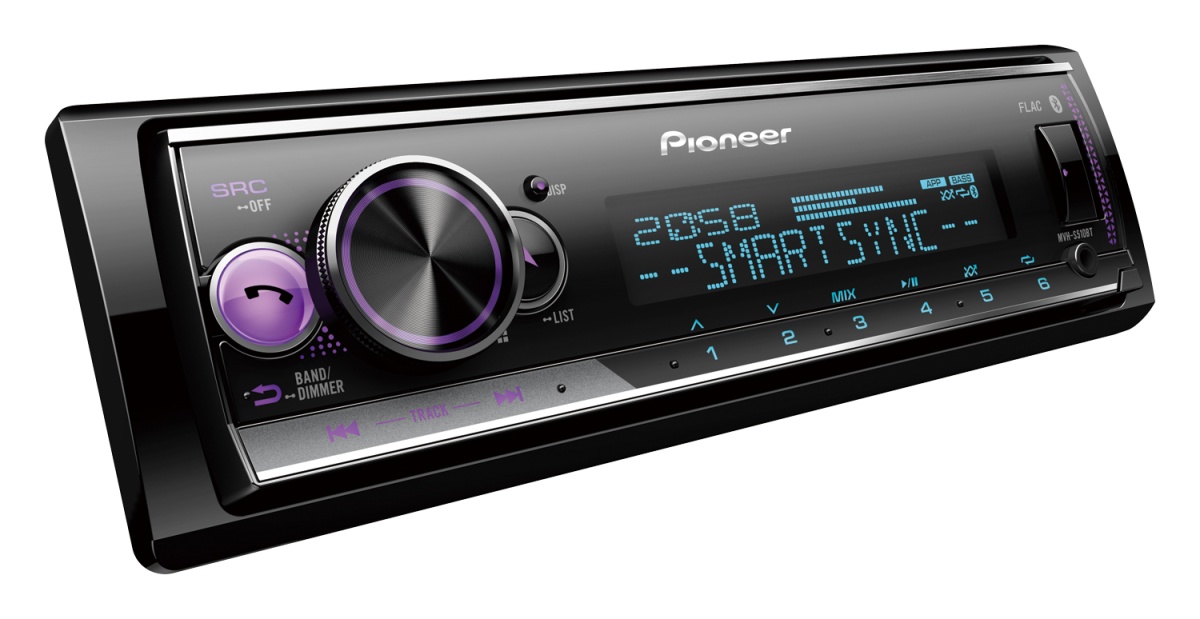 картинка Автомагнитола PIONEER MVH-S510BT купить в магазине CAROBASS