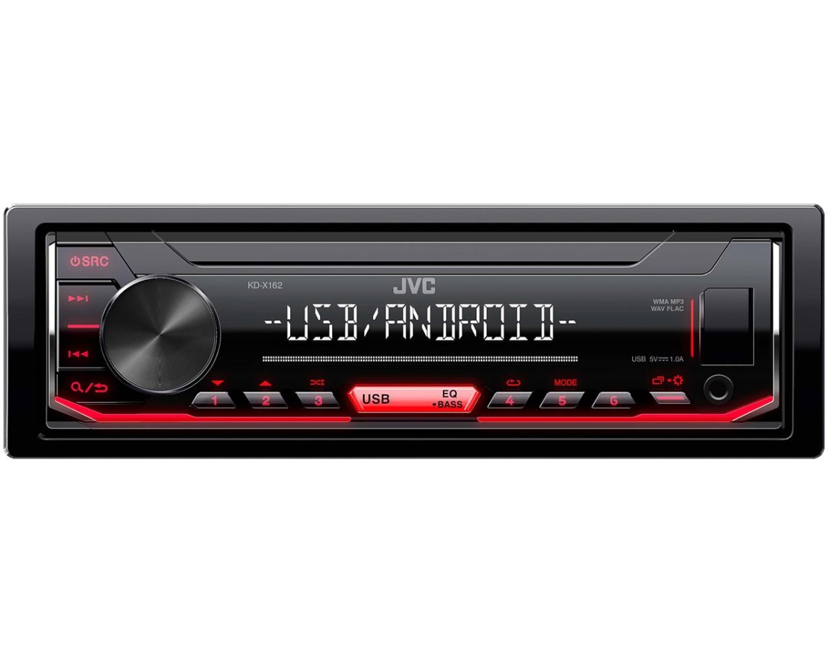 картинка Автомагнитола JVC KD-X162 купить в магазине CAROBASS