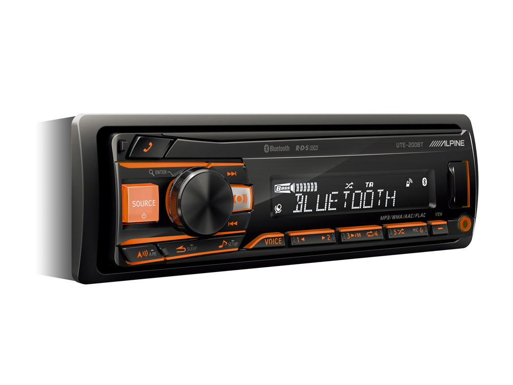 картинка Автомагнитола ALPINE UTE-200BT купить в магазине CAROBASS