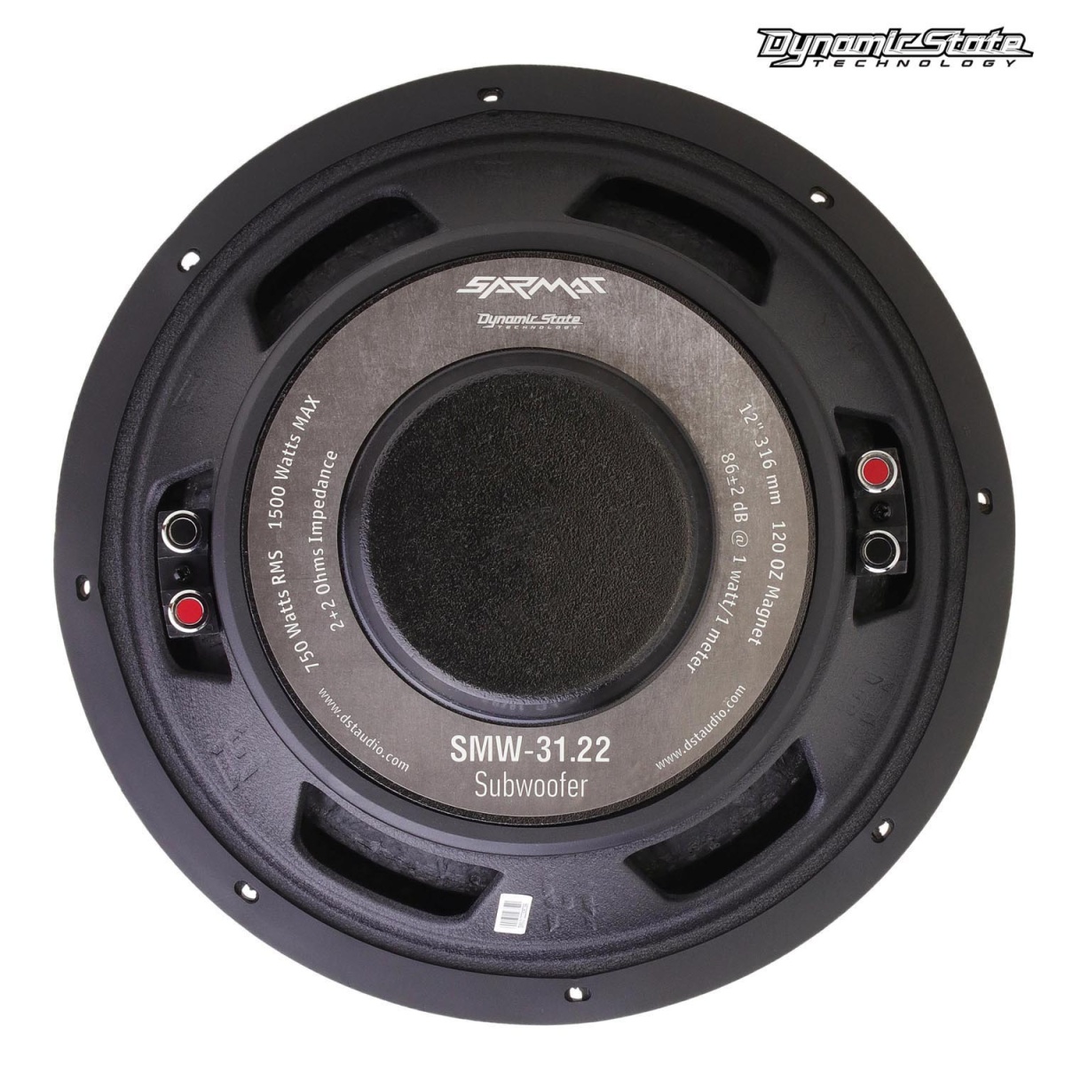картинка Сабвуфер 12" DYNAMIC STATE SARMAT SMW-31.22 купить в магазине CAROBASS