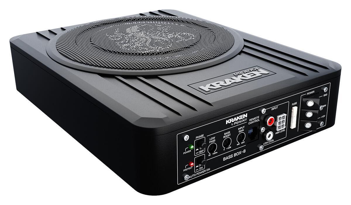 картинка Сабвуфер корпусной активный PROLOGY KRAKEN BASS BOX-8 купить в магазине CAROBASS