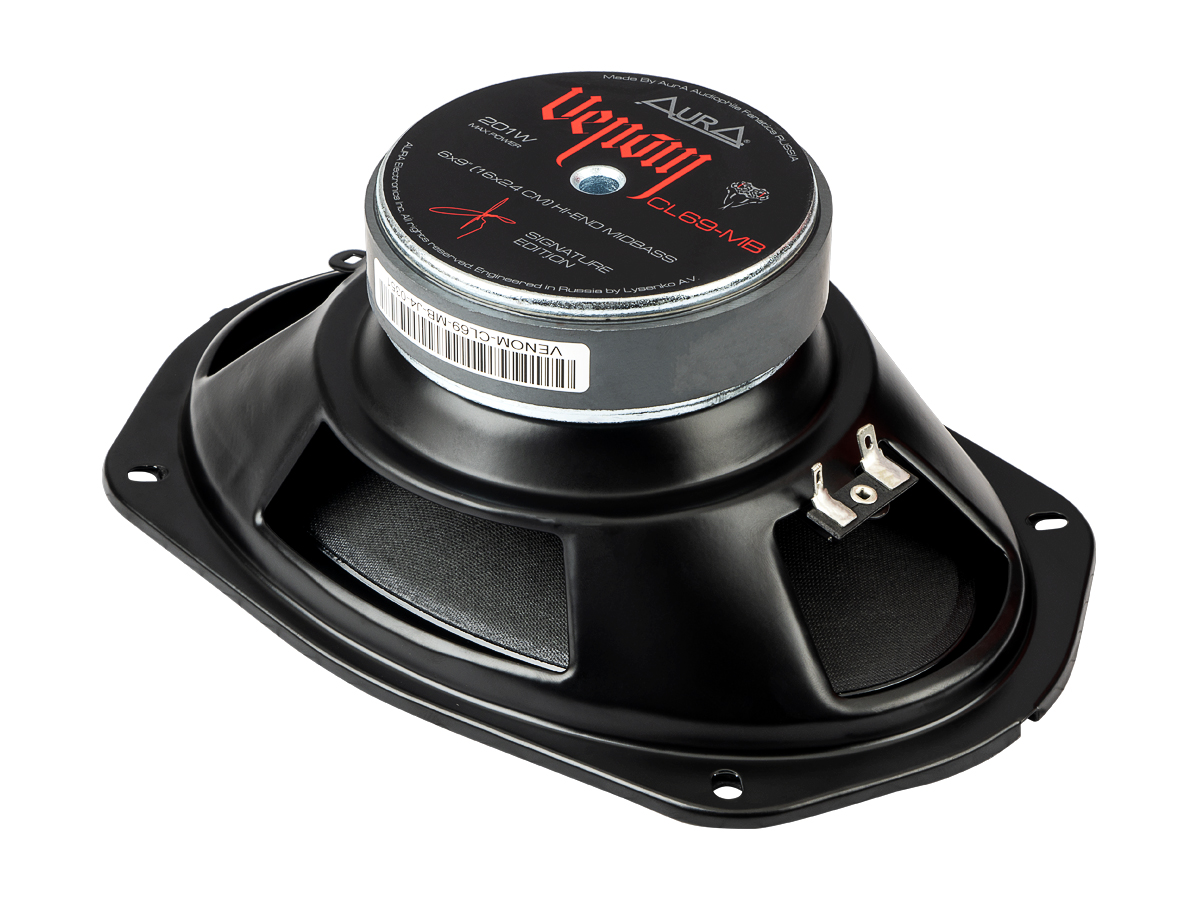 картинка AC 6x9" широкополосная AURA VENOM-CL69-MB купить в магазине CAROBASS