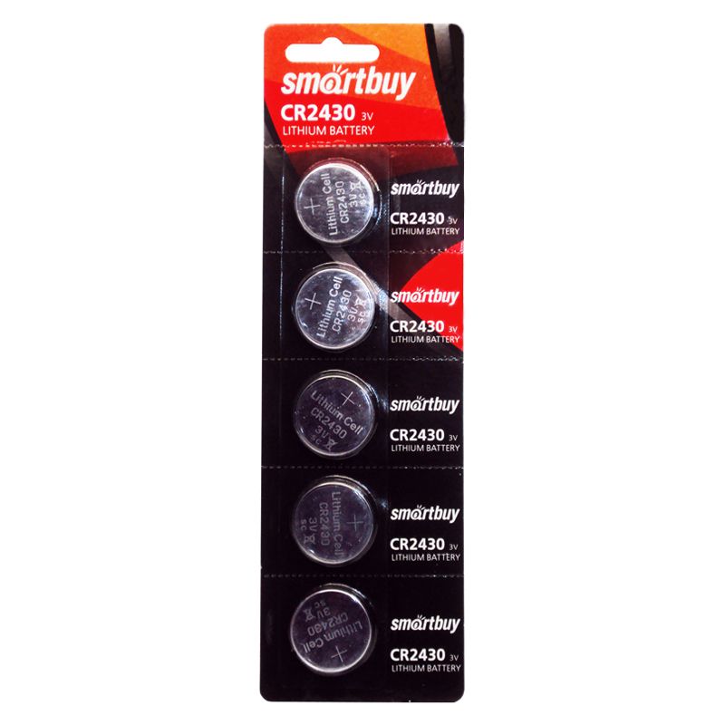 картинка Батарейка Smartbuy CR2430 (SBBL-2430) купить в магазине CAROBASS