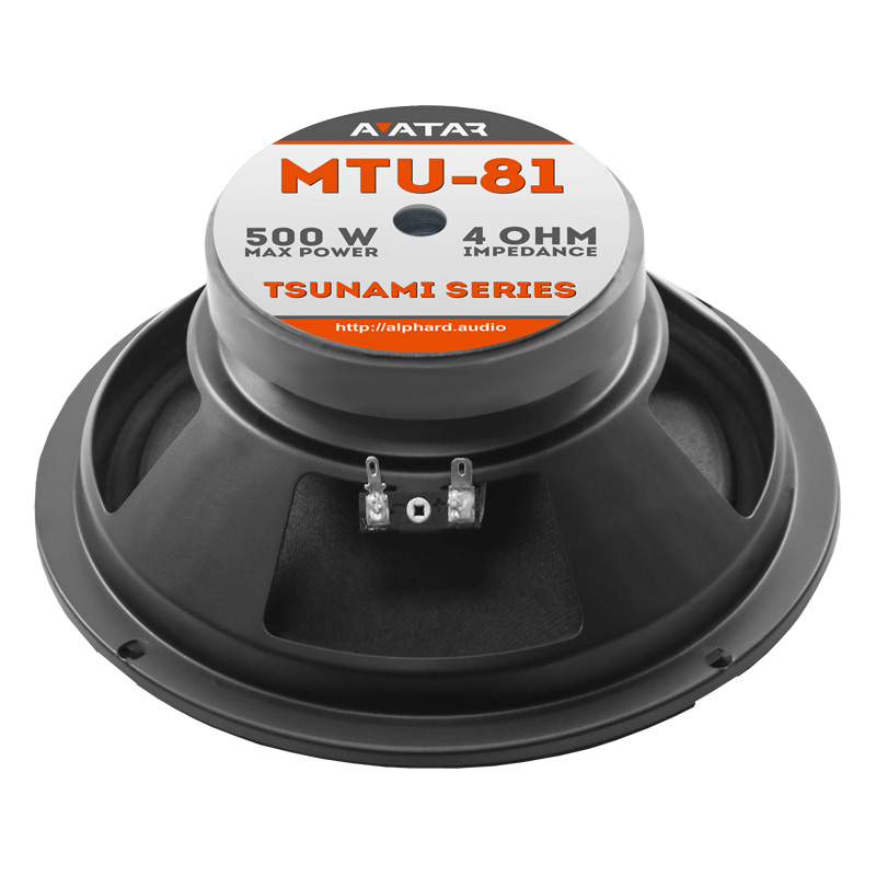 картинка AC 8″ эстрадная AVATAR MTU-81 купить в магазине CAROBASS