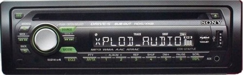 картинка Автомагнитола SONY CDX-GT427UE купить в магазине CAROBASS