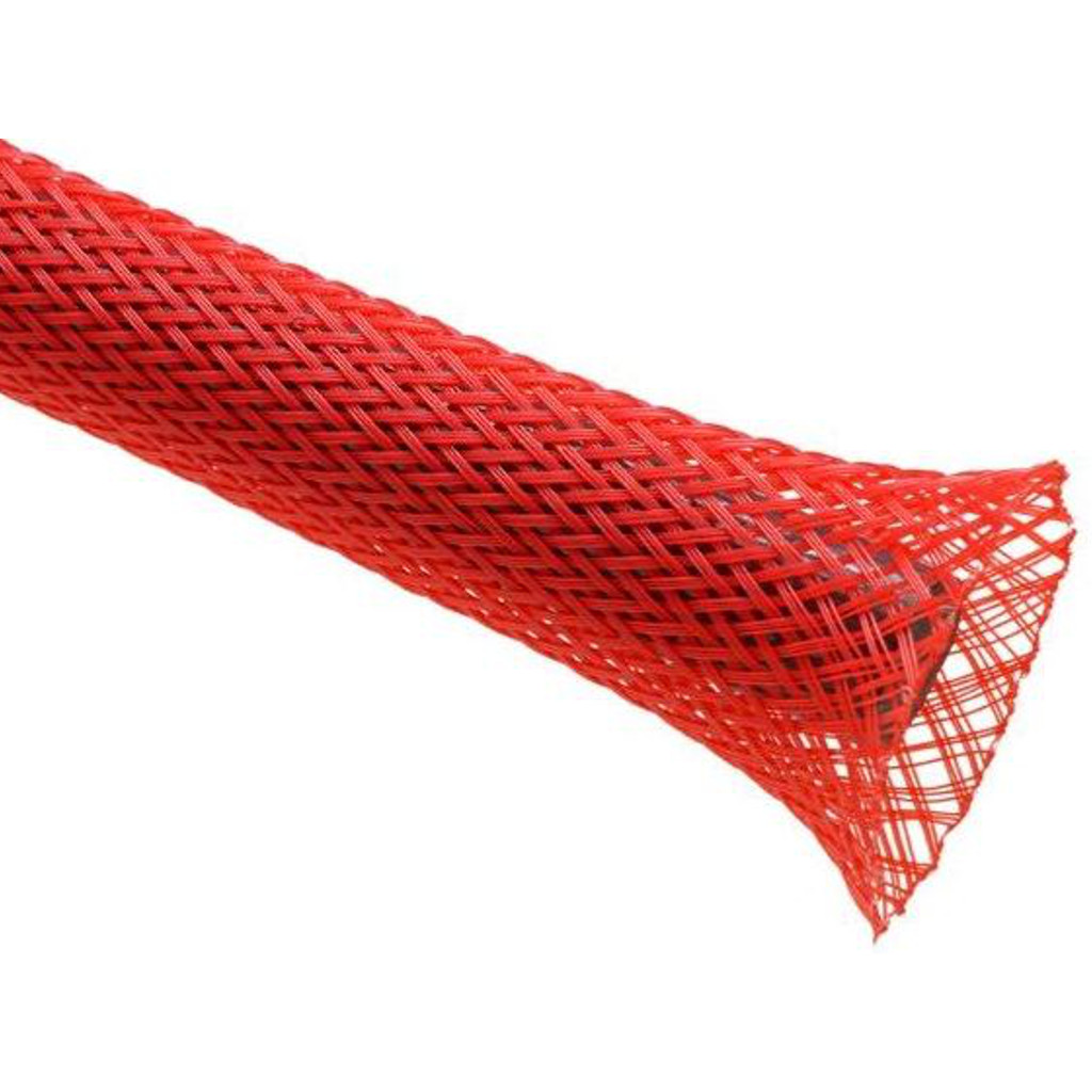 картинка Оплетка для кабеля "Змеиная кожа" TITAN SS-10.10 Red купить в магазине CAROBASS