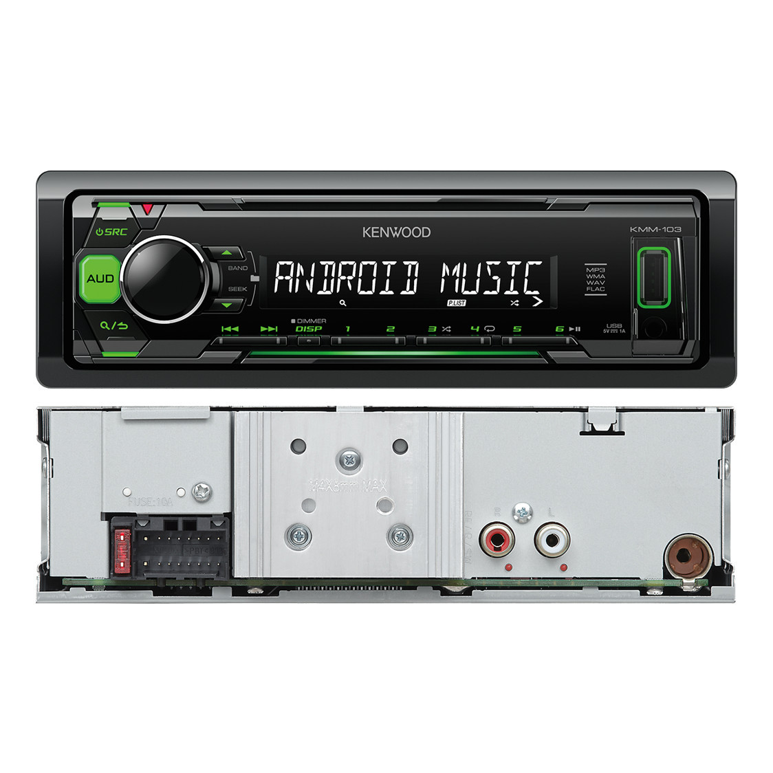 картинка Автомагнитола KENWOOD KMM-103GY купить в магазине CAROBASS