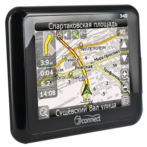 картинка GPS-навигатор JJ-Connect 3.5″ 340 купить в магазине CAROBASS