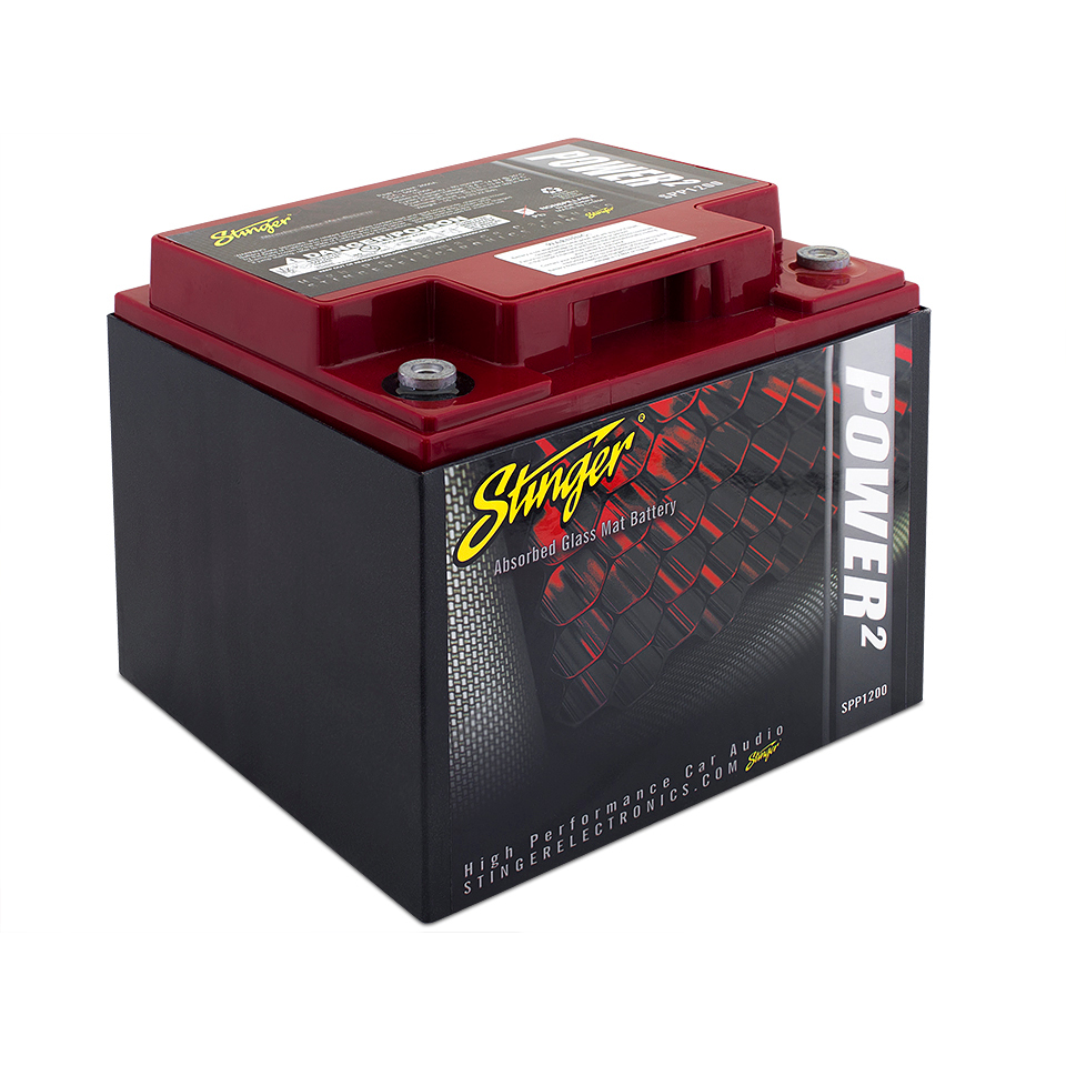 картинка Аккумулятор AGM Stinger SPP1200 купить в магазине CAROBASS