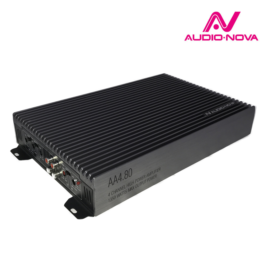 картинка Усилитель 4-х канальный AUDIO NOVA AA-4.80 купить в магазине CAROBASS