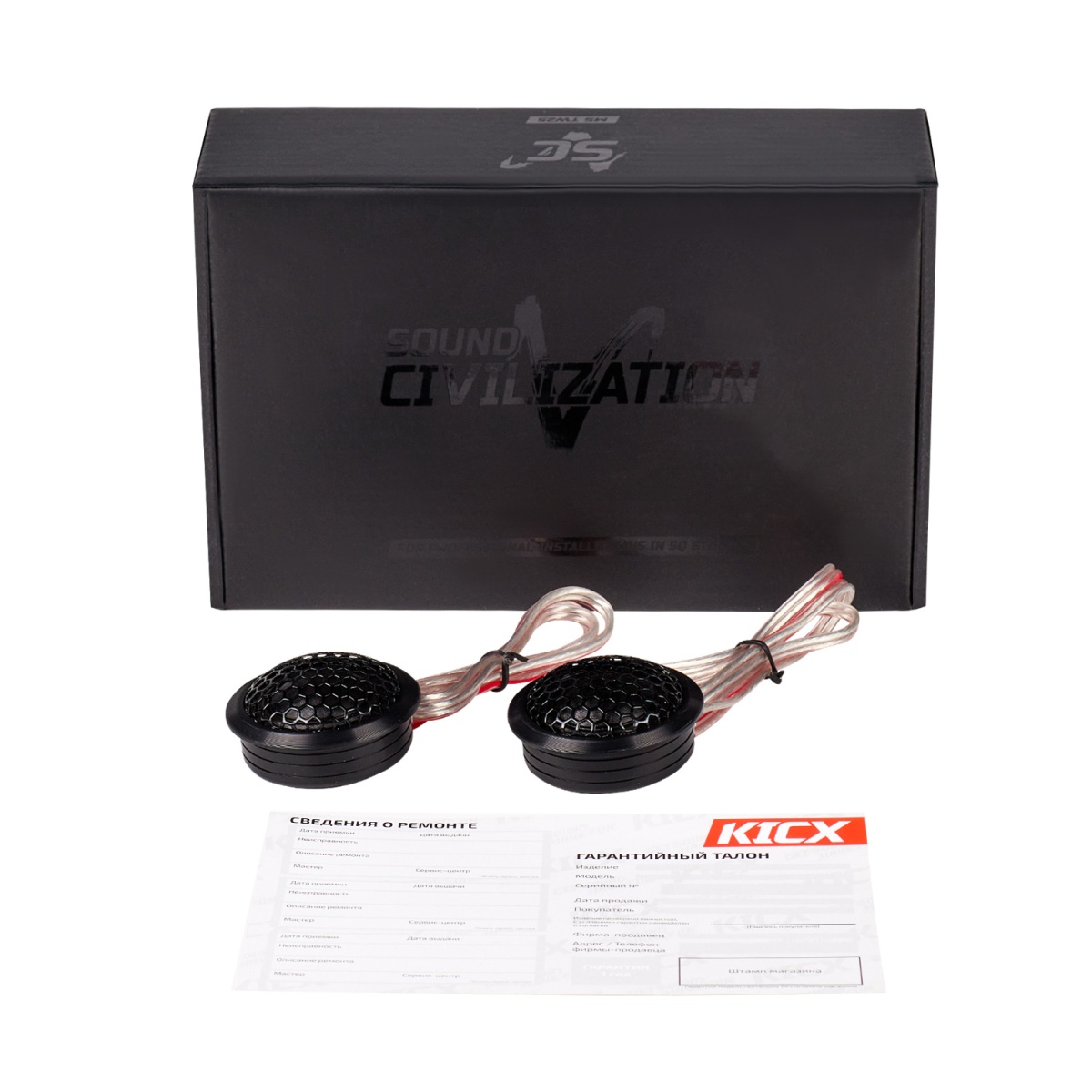 картинка AC 6.5" компонентная KICX SC MS 62WF + MS TW25 купить в магазине CAROBASS