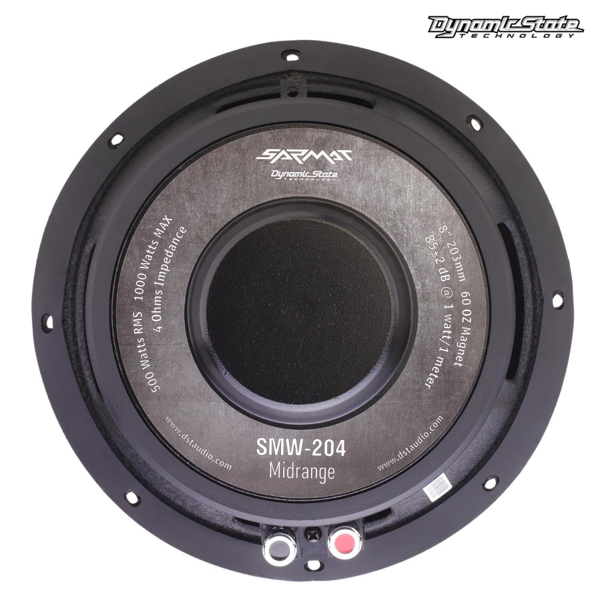 картинка Сабвуфер 8" DYNAMIC STATE SARMAT SMW-204 купить в магазине CAROBASS