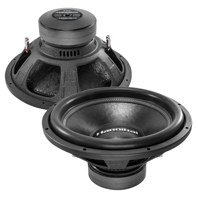 картинка Сабвуфер 15″ Deaf Bonce (ALPHARD) Hannibal HSS-3215 D2 купить в магазине CAROBASS