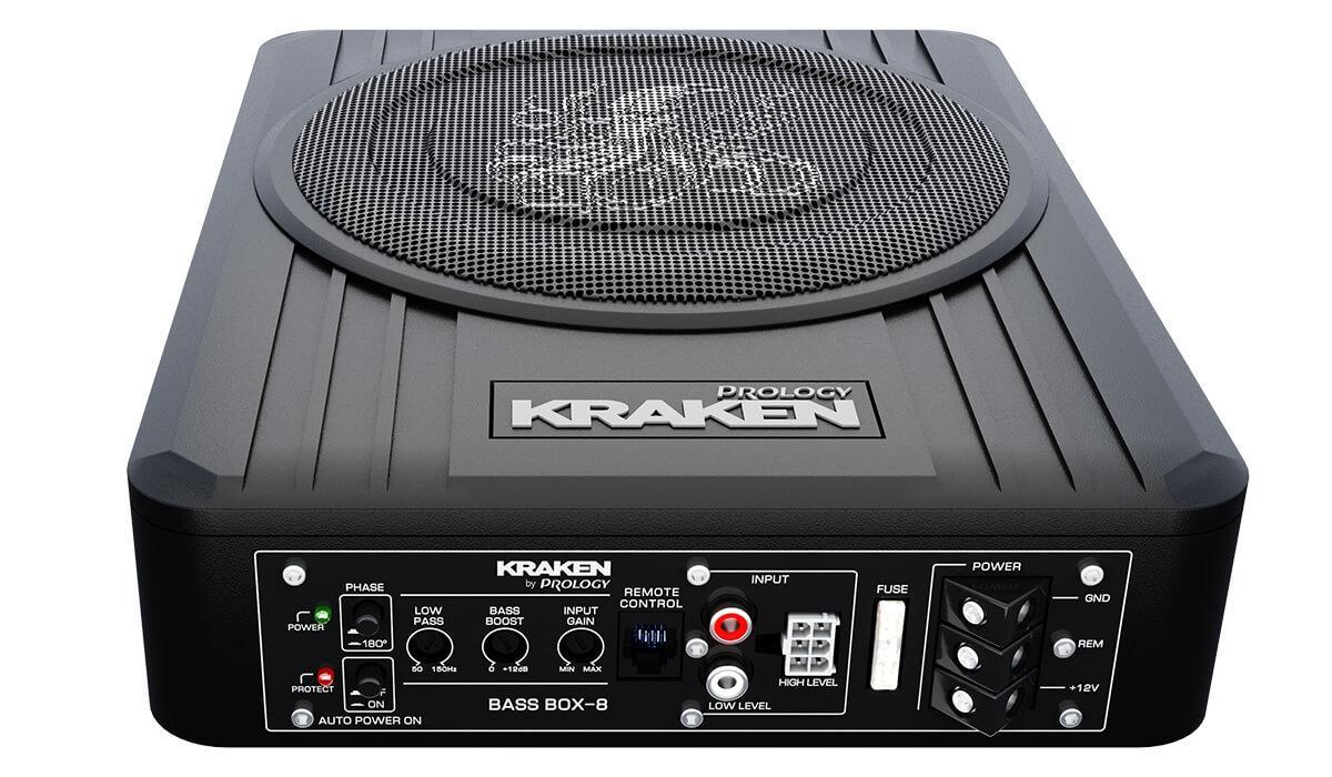 картинка Сабвуфер корпусной активный PROLOGY KRAKEN BASS BOX-8 купить в магазине CAROBASS