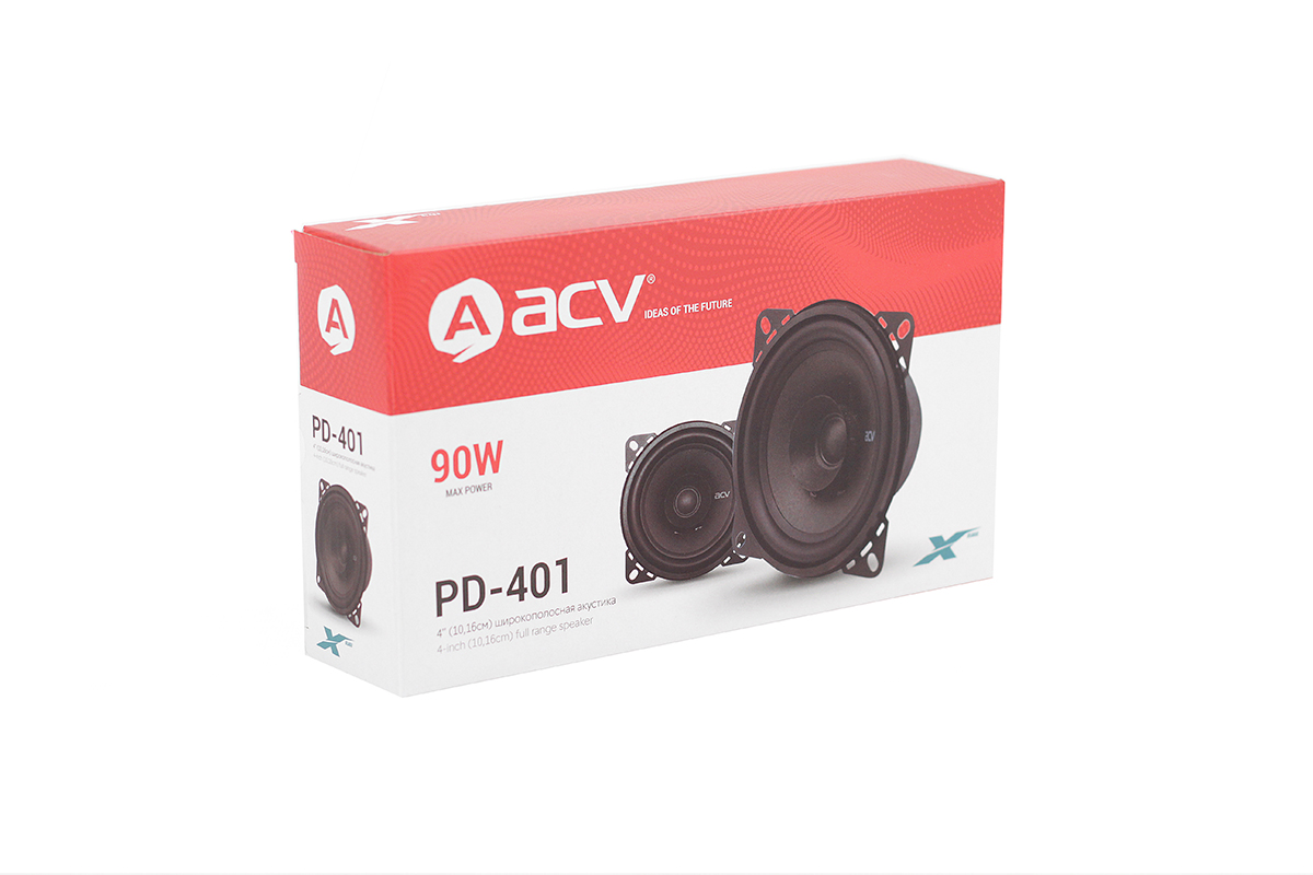 картинка AC 4" широкополосная ACV PD-401 купить в магазине CAROBASS
